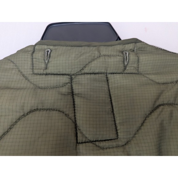 Vintage Army Military Cold Weather Field Jacket Coat Quilted Liner Green Mens  L - Picture 3 of 7